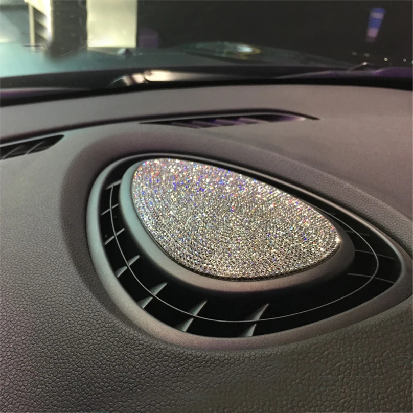 3D Crystal Diamond Car Console Air Outlet Vent Cover Sticker for Mini Cooper JCW One F56 F55 F54 Accessories Car Styling
3D Crystal Diamond Car Console Air Outlet Vent Cover Sticker for Mini Cooper JCW One F56 F55 F54 Accessories Car Styling