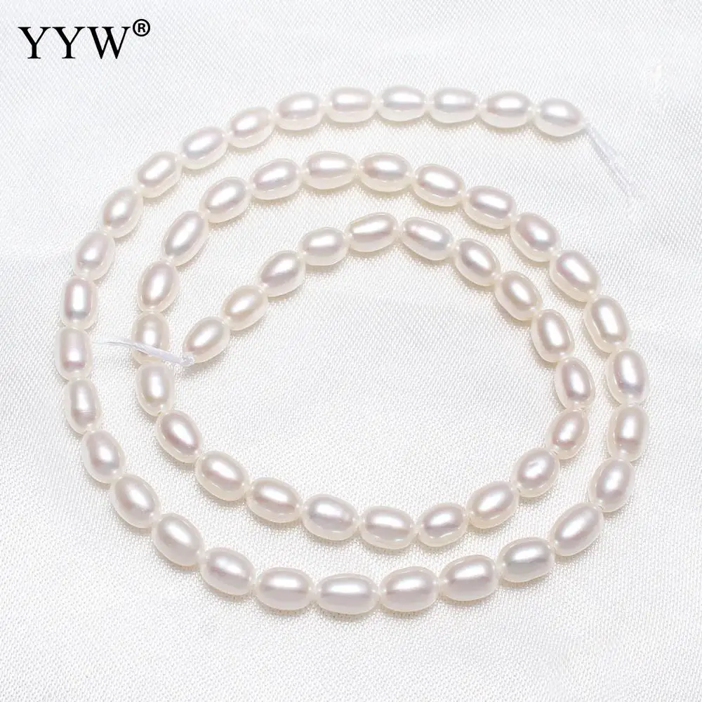 Cultured Rice Freshwater Pearl Beads Natural Pink 4-5mm Approx 0.8mm Sold Per Approx 15 Inch Strand
Cultured Rice Freshwater Pearl Beads Natural Pink 4-5mm Approx 0.8mm Sold Per Approx 15 Inch Strand