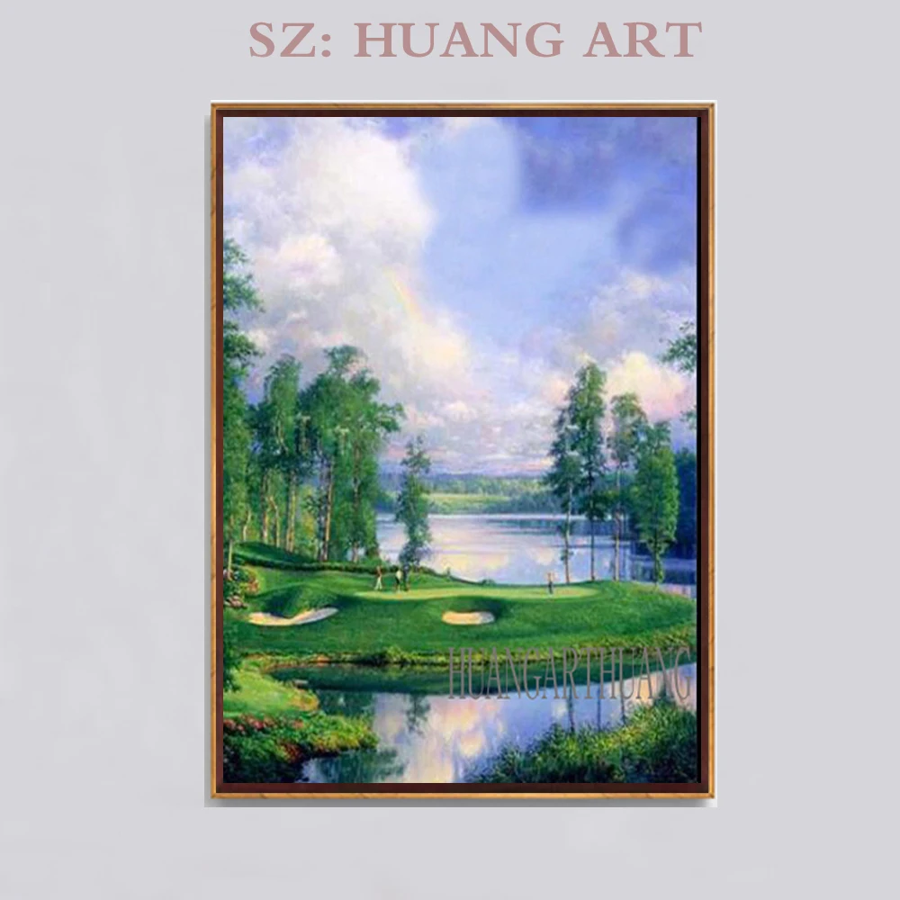 Artist Hand-painted High Quality Modern Green Wall Art Man Playing Golf Oil Painting on Canvas Modern Wall Art Golf Painting
Artist Hand-painted High Quality Modern Green Wall Art Man Playing Golf Oil Painting on Canvas Modern Wall Art Golf Painting