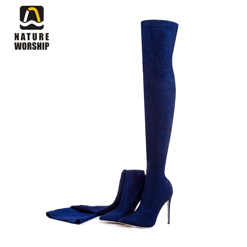 Big size 34-43 women shoes slipon shoes for women stretch fabric boots over the knee thigh high boots sexy high heels long boots
Big size 34-43 women shoes slipon shoes for women stretch fabric boots over the knee thigh high boots sexy high heels long boots