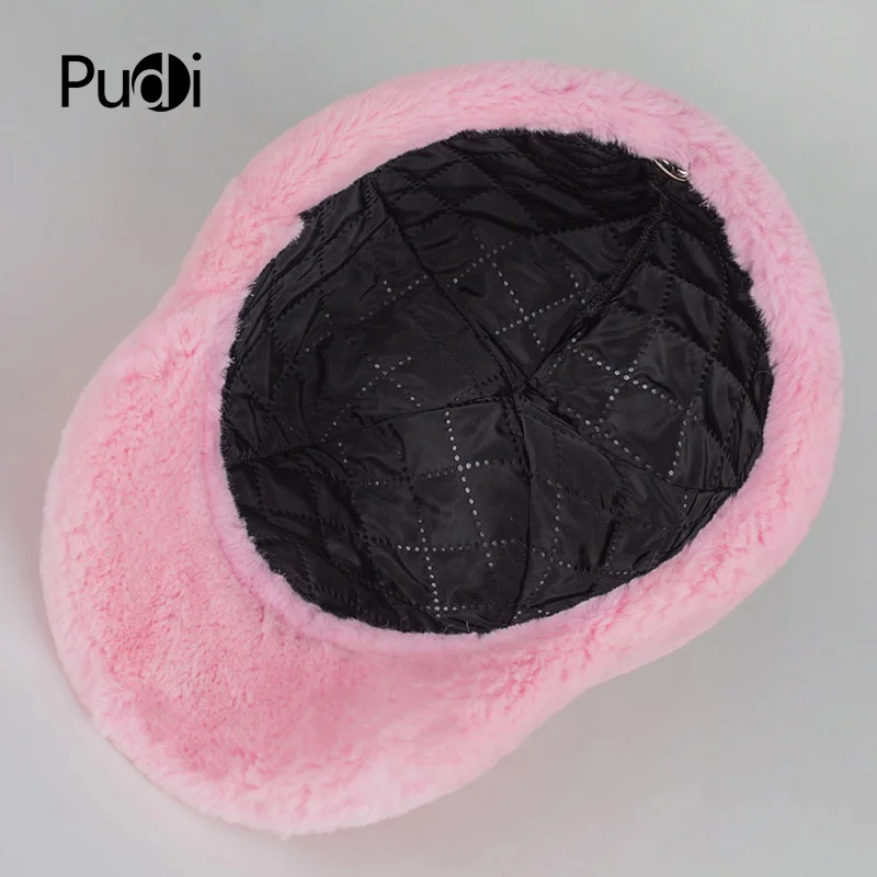 Pudi HF7064 The new women's hats rabbit fur and fur coat and a simple fur ball are designed to keep you warm
Pudi HF7064 The new women's hats rabbit fur and fur coat and a simple fur ball are designed to keep you warm