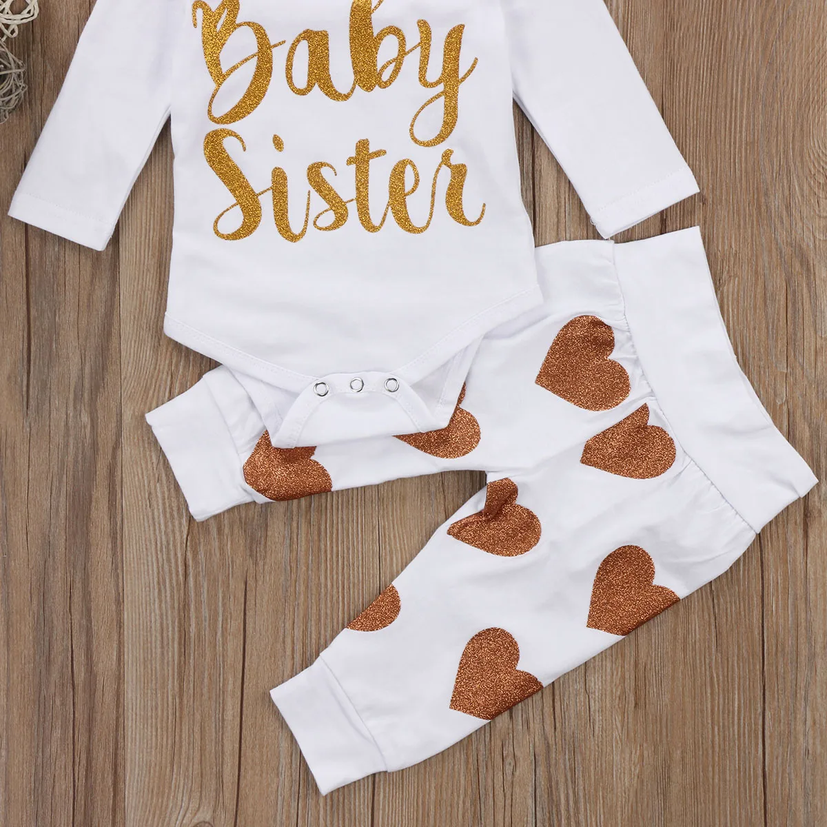 3PCS Lovely Newborn Toddler Baby Girl Clothes Set Autumn Spring Long Sleeve Bodysuit+Long Pants 2017 New Casual Outfit Set
3PCS Lovely Newborn Toddler Baby Girl Clothes Set Autumn Spring Long Sleeve Bodysuit+Long Pants 2017 New Casual Outfit Set