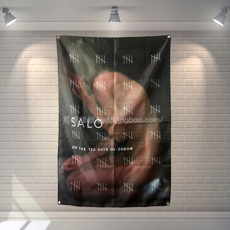 "SALO OR THE 120 DAYS OF SODOM" Movies Poster Scrolls Flag Bar Cafes Home Decoration Banners Hanging Art Waterproof Cloth
"SALO OR THE 120 DAYS OF SODOM" Movies Poster Scrolls Flag Bar Cafes Home Decoration Banners Hanging Art Waterproof Cloth