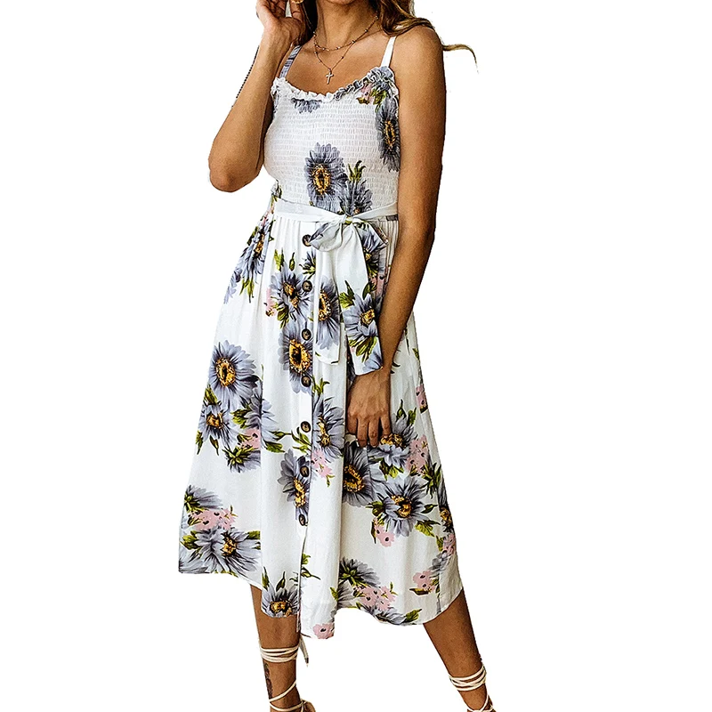 Women Summer Sexy Strap Flower Floral Bodycon Long Dress For Women High Waist Bohemian Beach Party Dresses Dress Clothing New
Women Summer Sexy Strap Flower Floral Bodycon Long Dress For Women High Waist Bohemian Beach Party Dresses Dress Clothing New