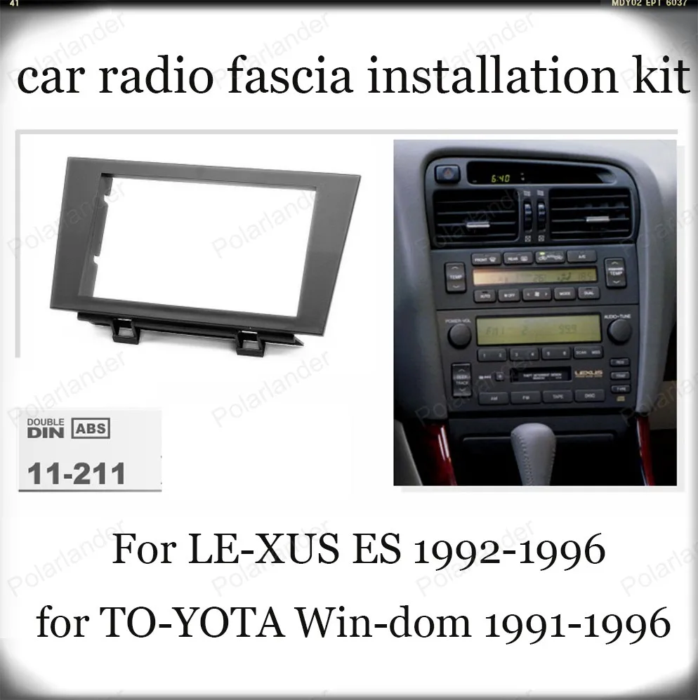 CD modified surface box car audio conversion panel for LE-XUS ES 1992-1996 for TO-YOTA Win-dom CV10 1991-1996 2-DIN
CD modified surface box car audio conversion panel for LE-XUS ES 1992-1996 for TO-YOTA Win-dom CV10 1991-1996 2-DIN