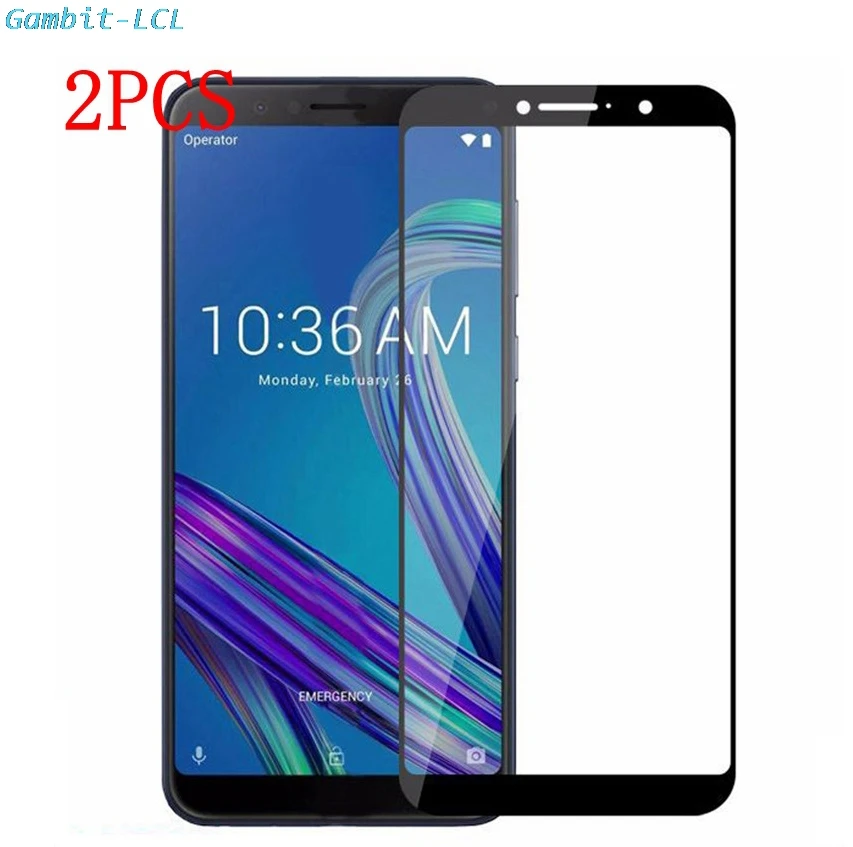 2PCS Full Cover Tempered Glass For Asus ZenFone Max Pro M1 ZB602KL / ZB601KL X00TD Screen Protector Glass Protective Film
2PCS Full Cover Tempered Glass For Asus ZenFone Max Pro M1 ZB602KL / ZB601KL X00TD Screen Protector Glass Protective Film