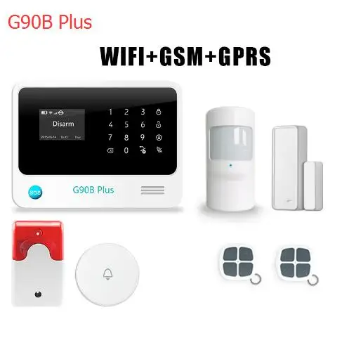 Заводская цена G90B plus Wifi система сигнализации, умная домашняя система охранной сигнализации с управлением через приложение
Заводская цена G90B plus Wifi система сигнализации, умная домашняя система охранной сигнализации с управлением через приложение