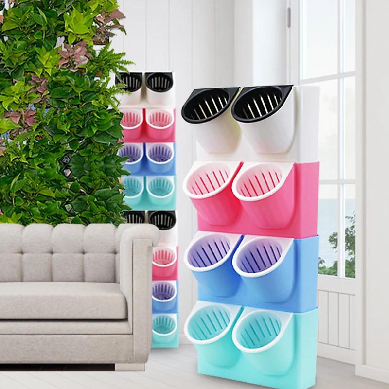 Wall-hung pots,lazy creative,water-free,intelligent flower pots,Wall plants,green,spring bonsai pot
Wall-hung pots,lazy creative,water-free,intelligent flower pots,Wall plants,green,spring bonsai pot