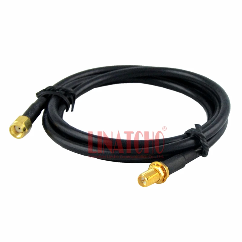 1 м коаксиальный rg58 wifi роутер 2 4 ГГц антенна sma Джампер кабель RP SMA гнездо