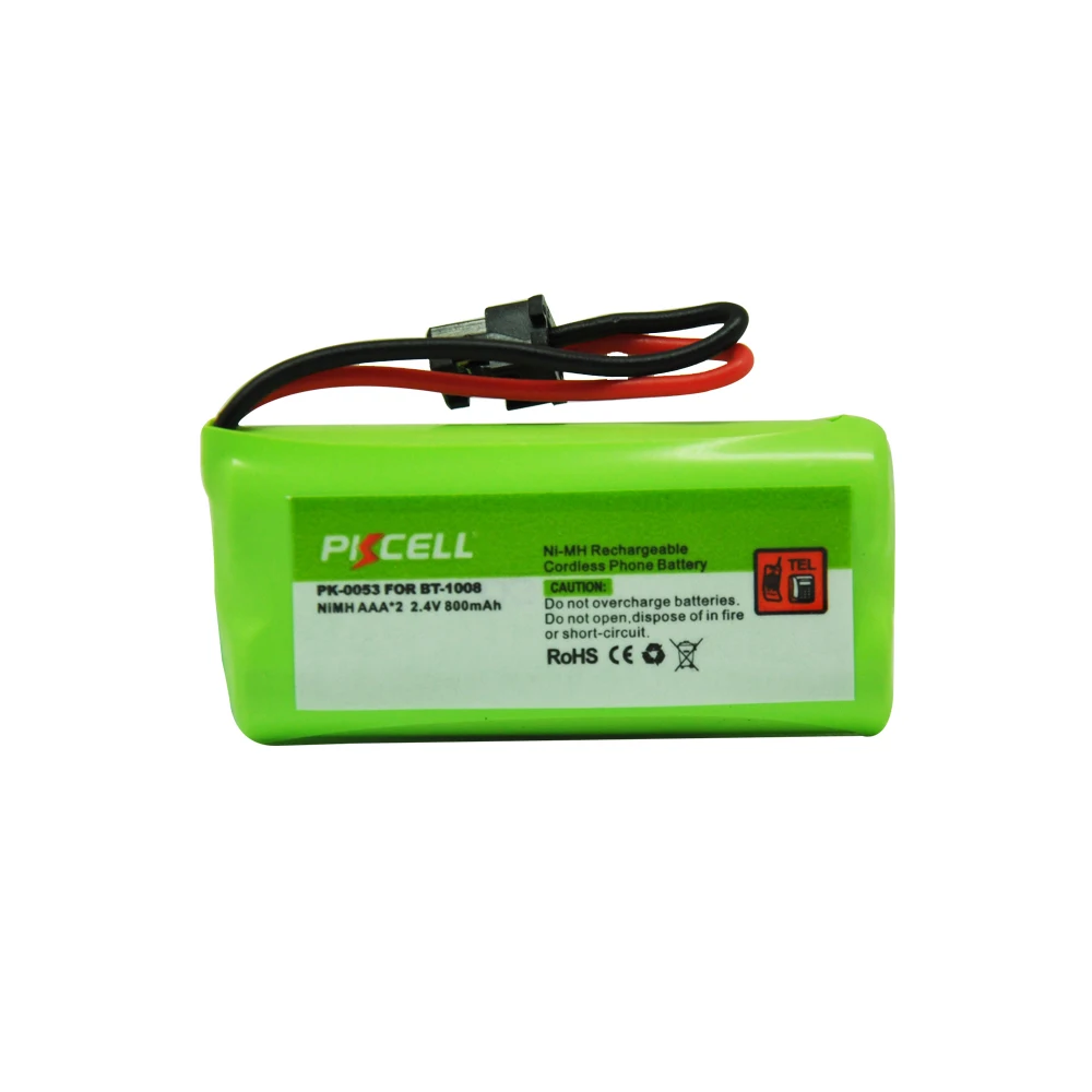 1 шт. Ni MH аккумулятор AAA 800 мАч 2 4 В ni mh аккумуляторная батарея для BT 1008 Mitsumi 2P (PK