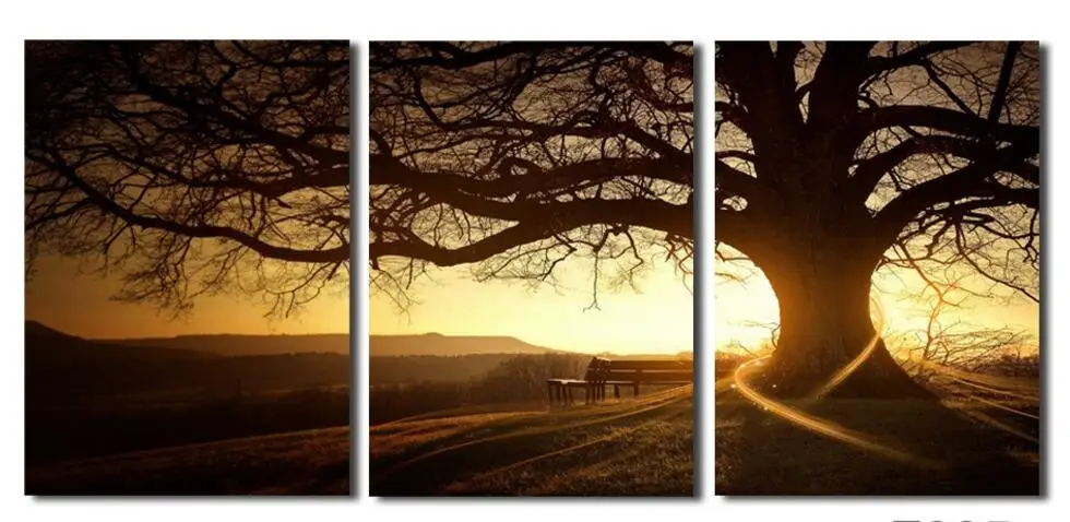 HD Printed 3 Panel Modern Tree Cuadros Sunset Canvas Wall Art Hanging Picture Home Decor Landscape Painting No Framed Poster
HD Printed 3 Panel Modern Tree Cuadros Sunset Canvas Wall Art Hanging Picture Home Decor Landscape Painting No Framed Poster