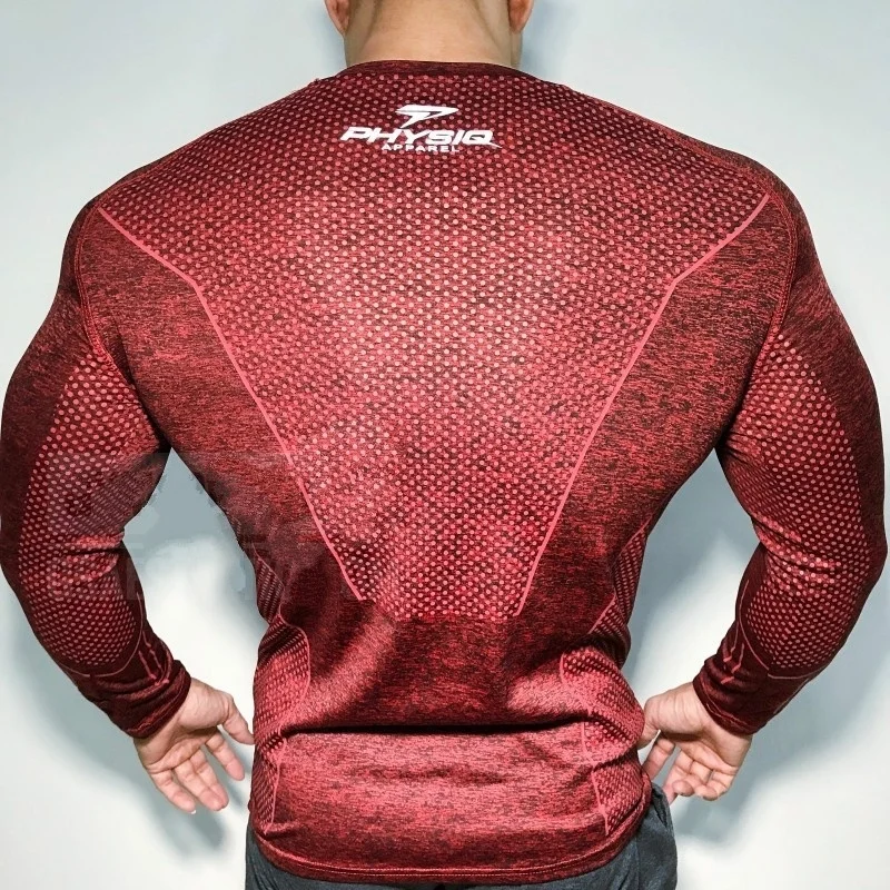 Mens Slim Fitness T Shirt Bodybuilding Elasticity Fitness Gym Compression Long Sleeve T Shirt
Mens Slim Fitness T Shirt Bodybuilding Elasticity Fitness Gym Compression Long Sleeve T Shirt