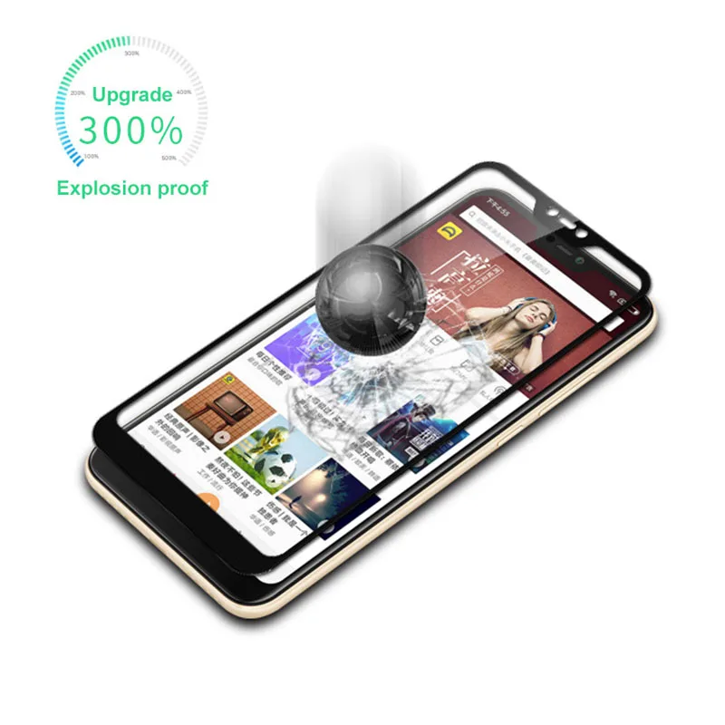 2Pcs lot Tempered Glass for Xiaomi Redmi 6 6A Pro Screen Protector Note pro protective Film 9H | Мобильные телефоны и