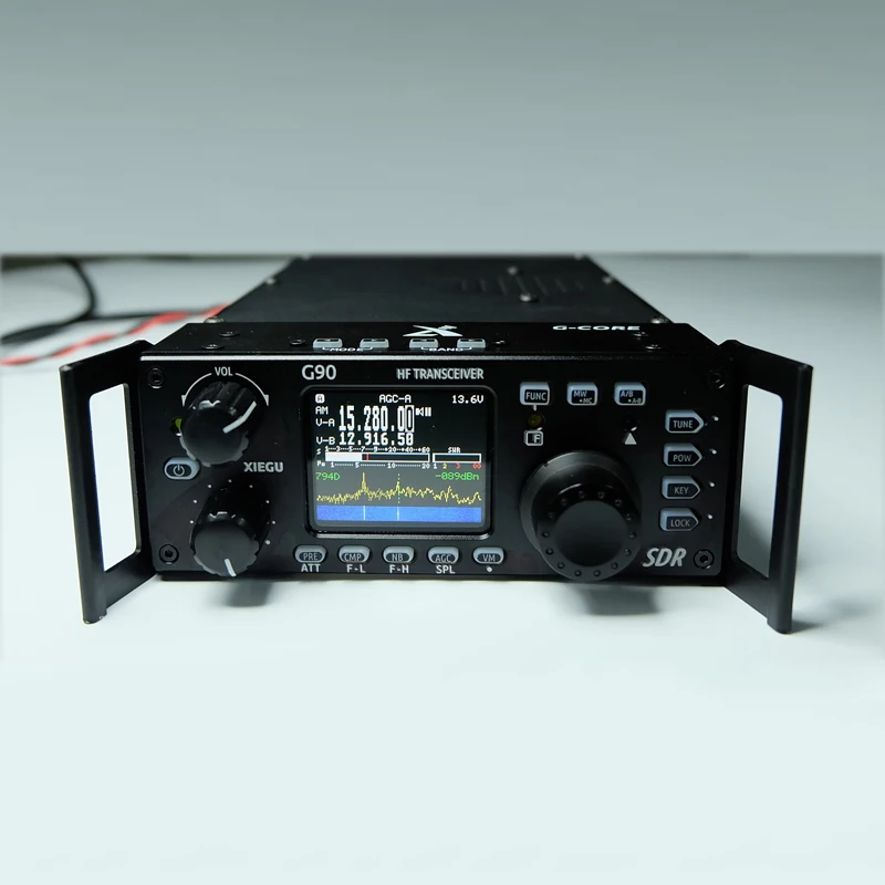 Приемопередатчик HF Xiegu G90 20 Вт QRP SSB CW CB air band radio swr meter sister ft 817 kt8900|band radio|hf transceiverair |