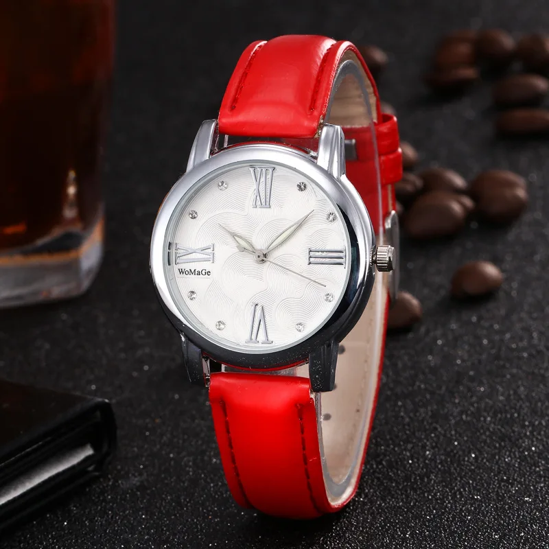 2018 Fashion Brand Womage Watch Quartz Casual PU Leather Relojes Hot Luxury Analog watches women ladies female unisex wristwatch
2018 Fashion Brand Womage Watch Quartz Casual PU Leather Relojes Hot Luxury Analog watches women ladies female unisex wristwatch