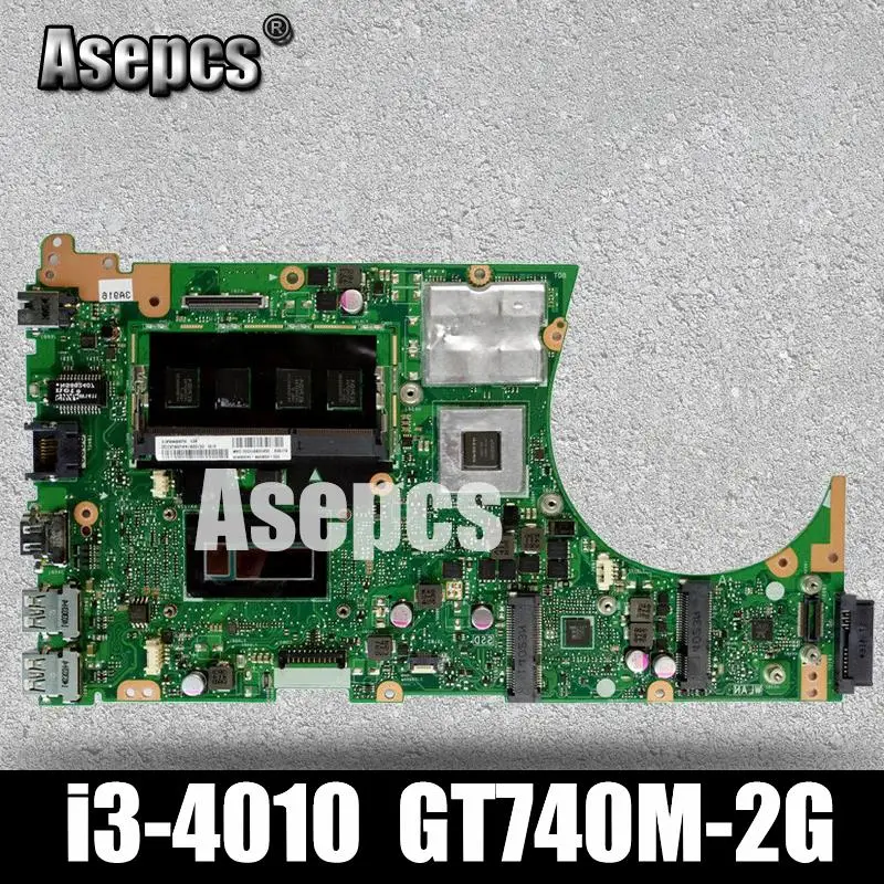 Asepcs S551LB материнская плата для ноутбука For Asus S551LN S551LD S551L тест оригинальная 4G RAM I3 4010