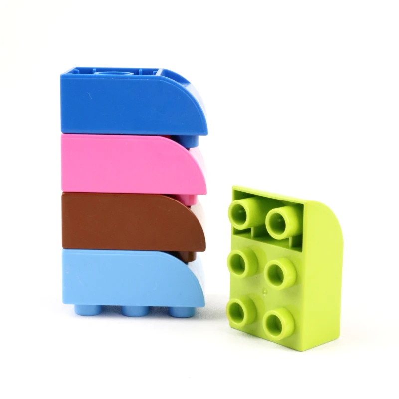 Big Size Diy Building Blocks 2X3 Curved Big Size Sided Brick Accessories Compatible with Brands Toys for Children Kids Gift
Big Size Diy Building Blocks 2X3 Curved Big Size Sided Brick Accessories Compatible with Brands Toys for Children Kids Gift