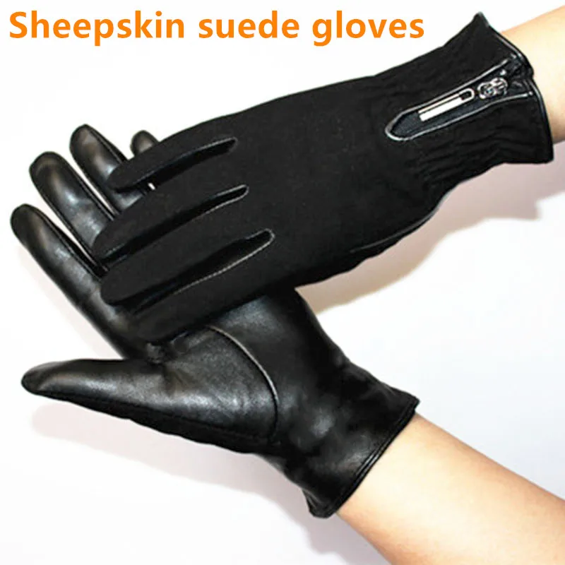 Sheepskin gloves women thickening autumn and winter warm new suede gloves fashion zipper style leather finger gloves
Sheepskin gloves women thickening autumn and winter warm new suede gloves fashion zipper style leather finger gloves
