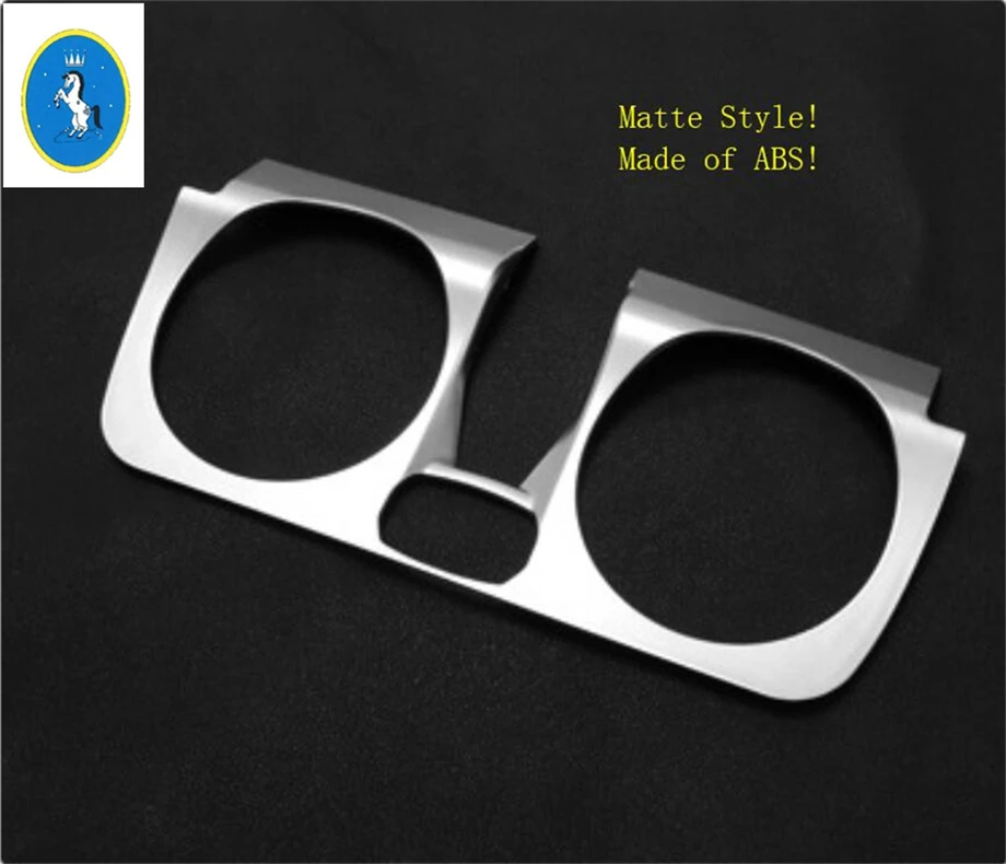 Yimaautotrims New Style ABS Matte Chrome Central Water Cup Holder Cover Trim For BMW 5 Series 520i 525i F10 F18 2014 2015 2016
Yimaautotrims New Style ABS Matte Chrome Central Water Cup Holder Cover Trim For BMW 5 Series 520i 525i F10 F18 2014 2015 2016