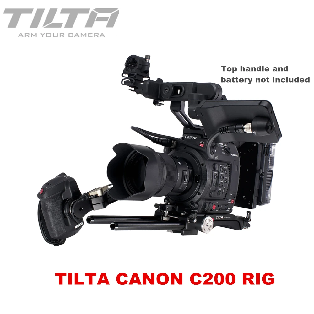 Tilta ES-T26-A Rig Kit для CANON C200 Camera Rig Quick Release Baseplate Extension arm V-lock или Anton Mount Plate
Tilta ES-T26-A Rig Kit для CANON C200 Camera Rig Quick Release Baseplate Extension arm V-lock или Anton Mount Plate