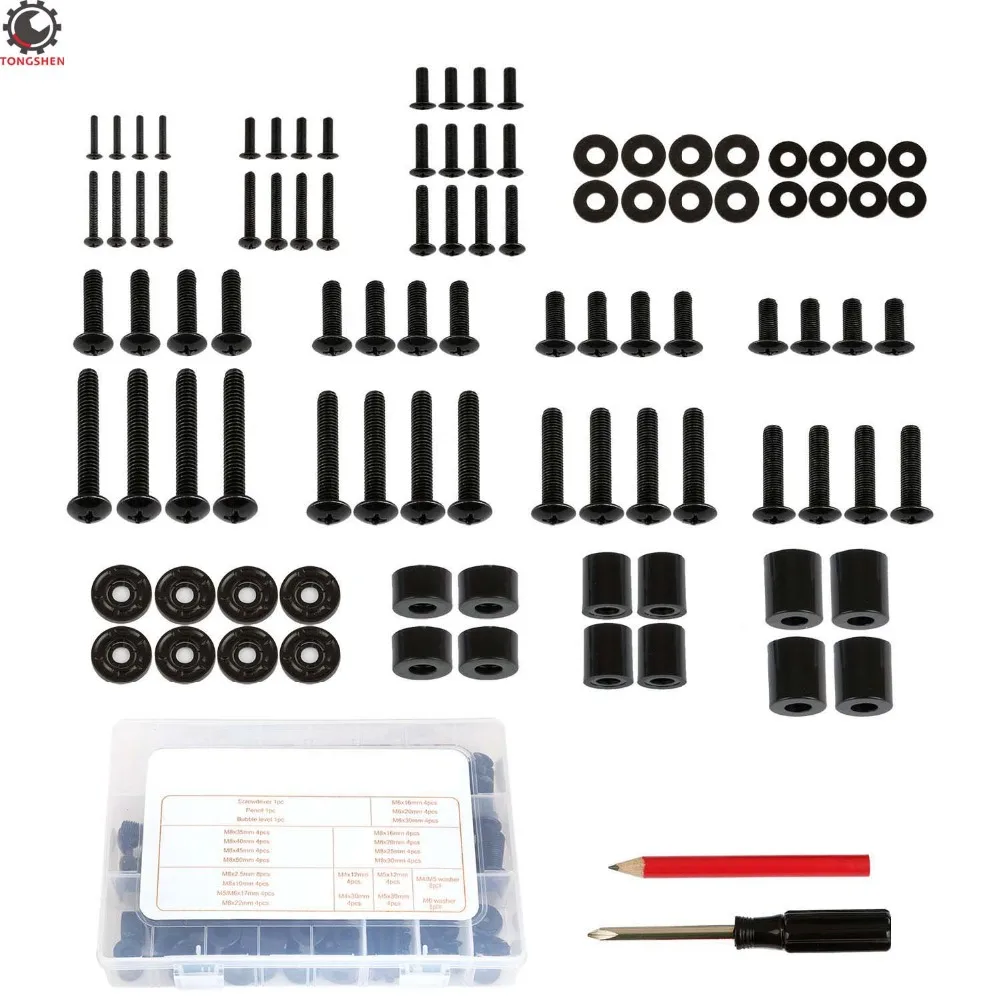 99Pcs TV Mounting Hardware Fits All TVs with Screwdriver M4 M5 M6 M8 TV Screws Bolts Spacers and Washers Wall Mount Screw
99Pcs TV Mounting Hardware Fits All TVs with Screwdriver M4 M5 M6 M8 TV Screws Bolts Spacers and Washers Wall Mount Screw