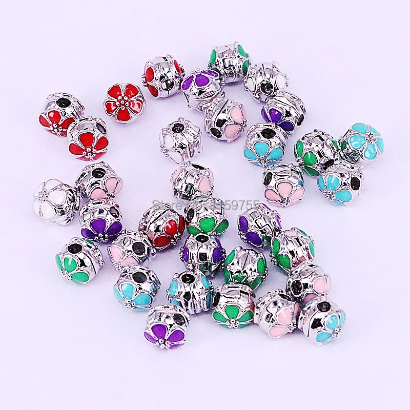 30Pcs Silver Mix Color Enamel Cherry Blooms Clip Charms Flower Beads Fits DIY European Bracelets Bangles
30Pcs Silver Mix Color Enamel Cherry Blooms Clip Charms Flower Beads Fits DIY European Bracelets Bangles