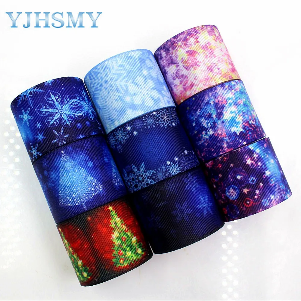 YJHSMY C-17929-647,38 mm 5 Yard Christmas snowflake Thermal transfer Printed grosgrain Ribbons,clothing Accessories DIY Material
YJHSMY C-17929-647,38 mm 5 Yard Christmas snowflake Thermal transfer Printed grosgrain Ribbons,clothing Accessories DIY Material