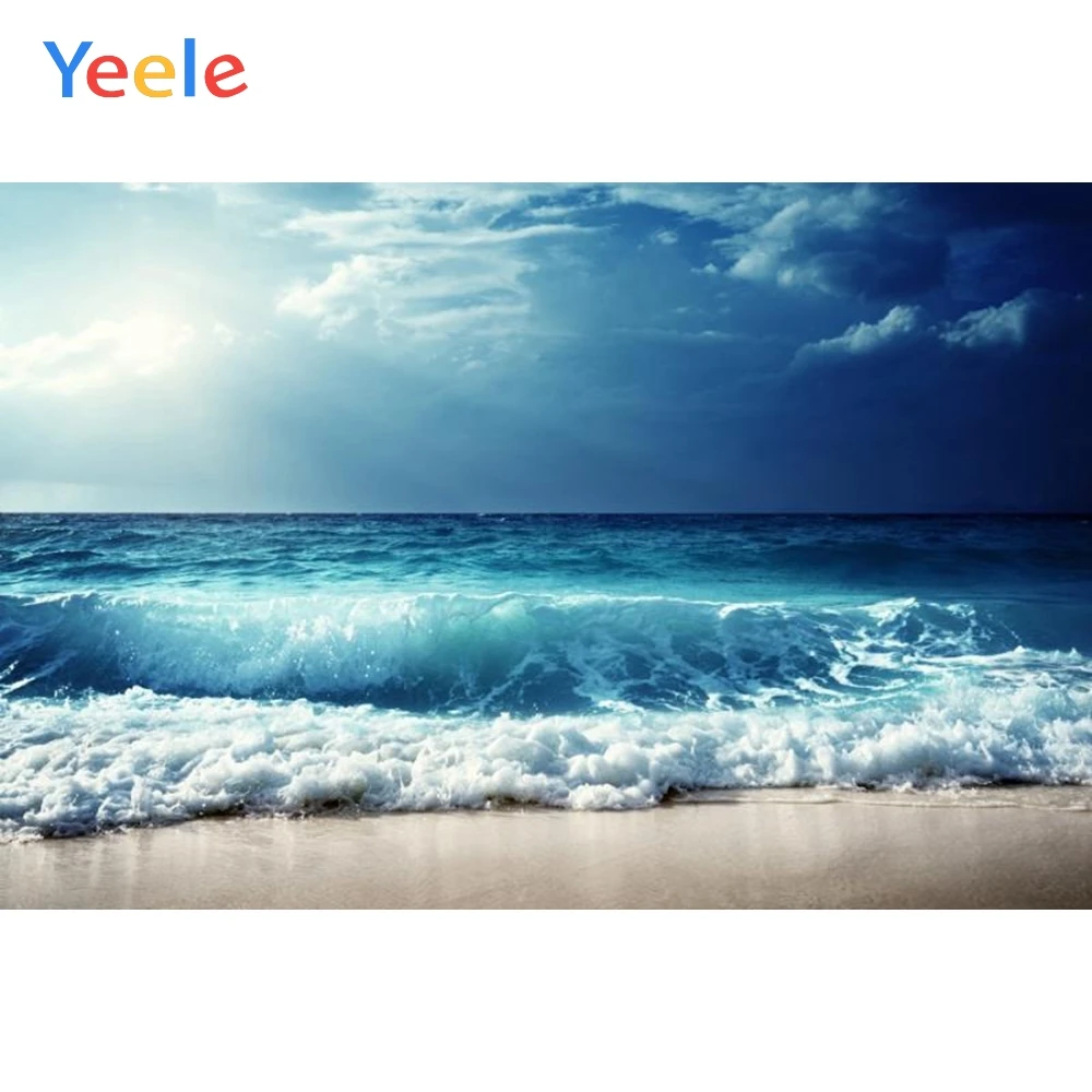 Yeele Blue Sky Sea Wave Holiday Portrait Photography Backgrounds Digital Customized Photographic Backdrop For Photo Studio
Yeele Blue Sky Sea Wave Holiday Portrait Photography Backgrounds Digital Customized Photographic Backdrop For Photo Studio