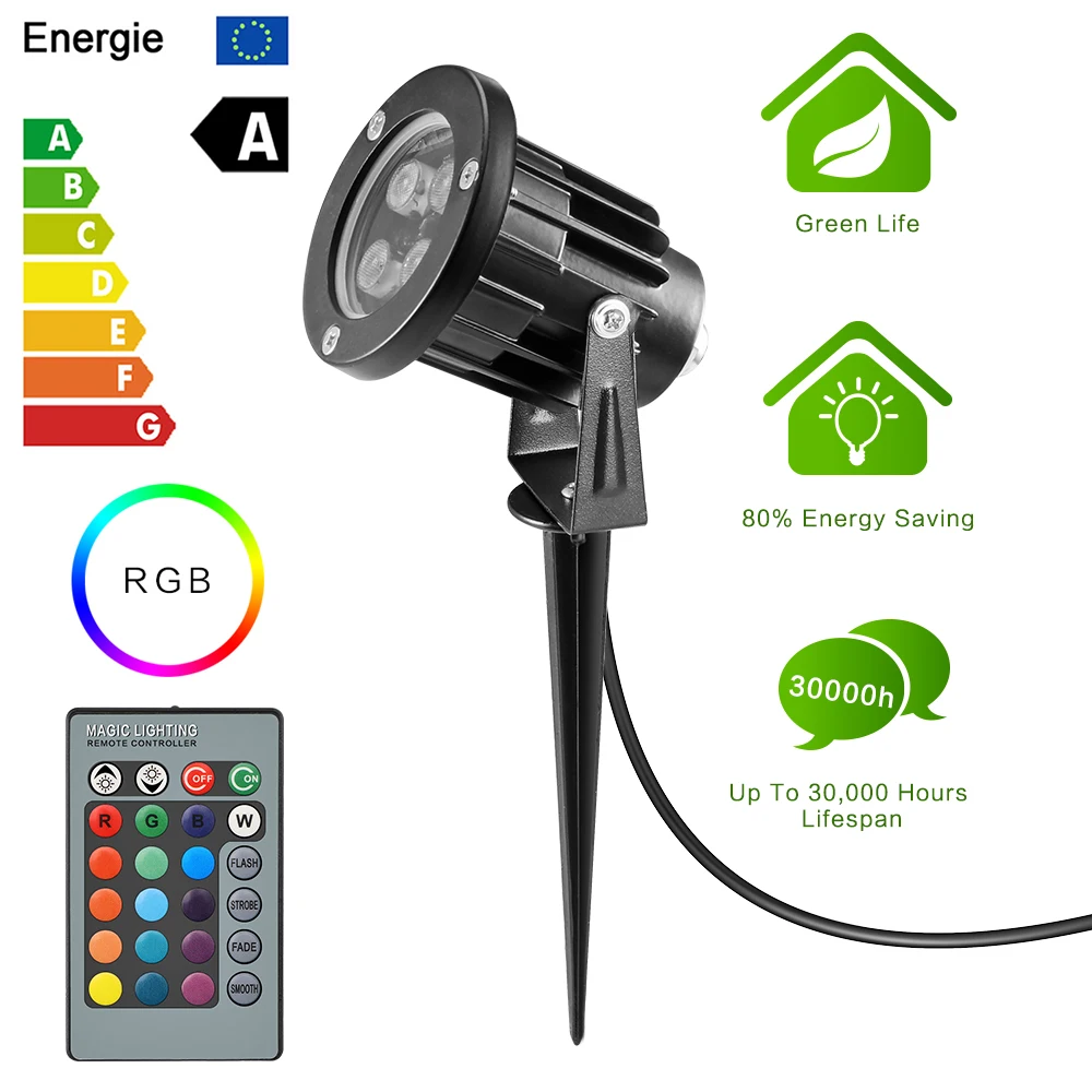 Lawn Flood Light RGB 6/8/12W LED Landscape Lights Waterproof IP65 LED Garden Light Outdoor Lamp Yard 85-265V With Plug Remote
Lawn Flood Light RGB 6/8/12W LED Landscape Lights Waterproof IP65 LED Garden Light Outdoor Lamp Yard 85-265V With Plug Remote