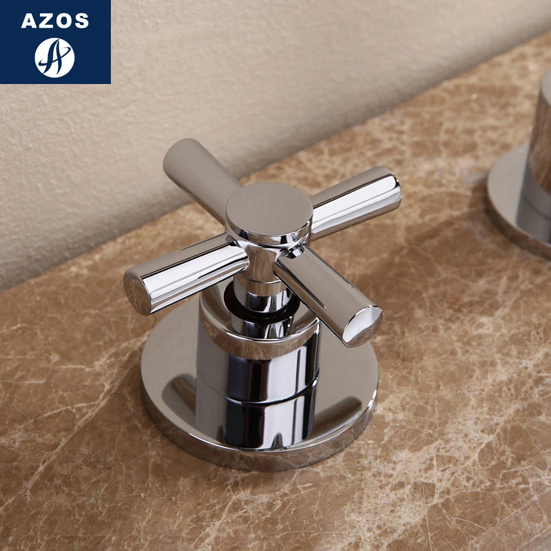 Azos Split FaucetSoft Wash Basin Brass Chrome Cold and Hot Switch Rotatable Shower Room Basin Bathroom Cabinet Double Handle Thr
Azos Split FaucetSoft Wash Basin Brass Chrome Cold and Hot Switch Rotatable Shower Room Basin Bathroom Cabinet Double Handle Thr