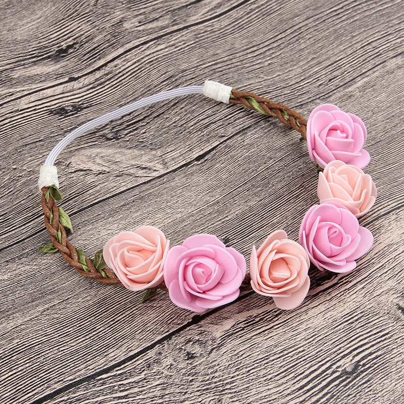 10pcs/lot Fashion Baby Girls Rose Flower Headband Kids Toddler Infant Hairband Wreath Headdress Headwear Hair Band Accessories
10pcs/lot Fashion Baby Girls Rose Flower Headband Kids Toddler Infant Hairband Wreath Headdress Headwear Hair Band Accessories