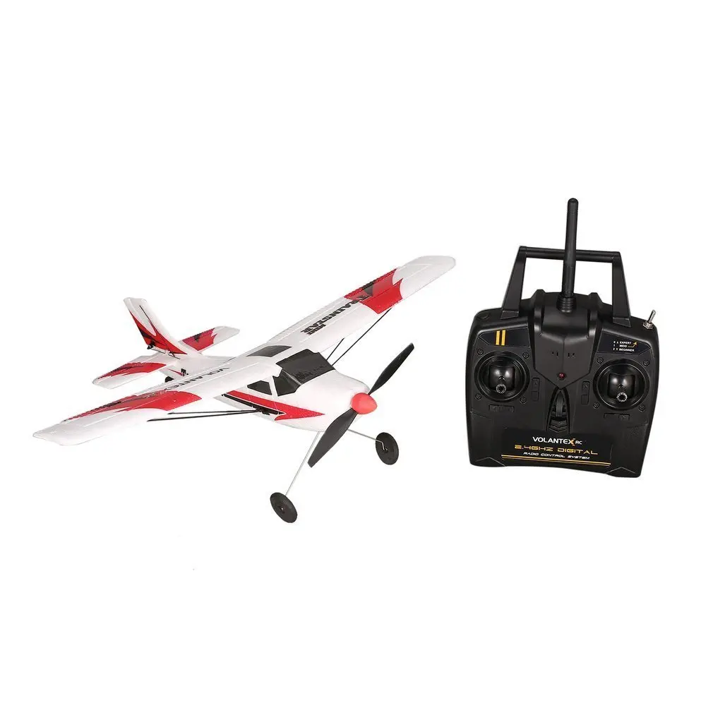 VOLANTEX V761-1 2.4Ghz 3CH Mini Trainstar 6-Axis Remote Control RC Airplane Fixed Wing Drone Plane RTF for Kids Gift Present
VOLANTEX V761-1 2.4Ghz 3CH Mini Trainstar 6-Axis Remote Control RC Airplane Fixed Wing Drone Plane RTF for Kids Gift Present