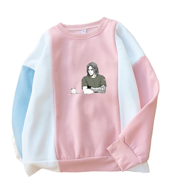 Harajuku Kpop Autumn Anime Print Hoodies Women Sweatshirt Long Sleeve Kawaii Casual Fleece Colorblock Splicing Raglan Tops Femme
Harajuku Kpop Autumn Anime Print Hoodies Women Sweatshirt Long Sleeve Kawaii Casual Fleece Colorblock Splicing Raglan Tops Femme