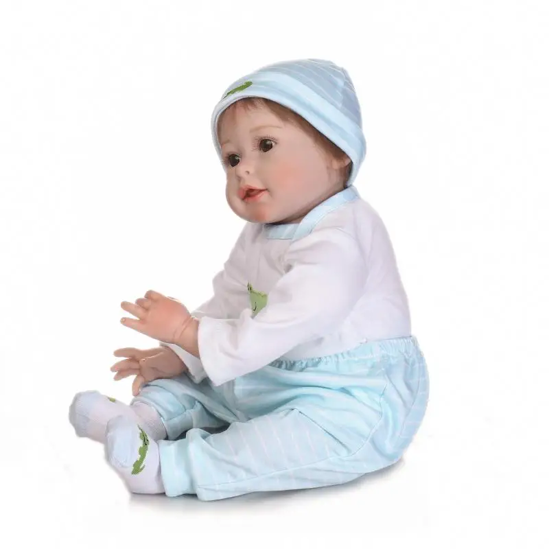 NPK bebe boy reborn dolls for girl child gift 22"55cm silicone real baby dolls play house toy dolls bonecas reborn
NPK bebe boy reborn dolls for girl child gift 22"55cm silicone real baby dolls play house toy dolls bonecas reborn