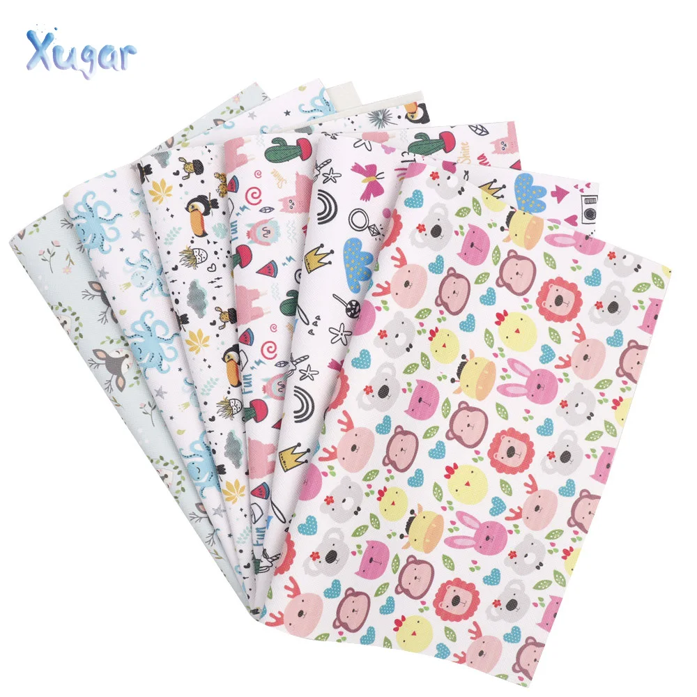 22cm*30cm Synthetic Leather Fabric Sheet Cute Alpaca Unicorn Printed Fabric For DIY Bag Hair bows Patchwork Sewing Materials
22cm*30cm Synthetic Leather Fabric Sheet Cute Alpaca Unicorn Printed Fabric For DIY Bag Hair bows Patchwork Sewing Materials