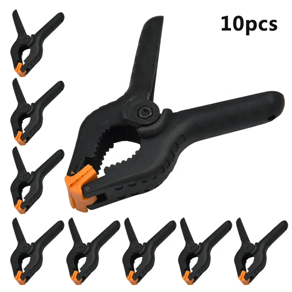 10pcs 2 inch Micro DIY Tools Plastic Nylon Toggle Clamps For Woodworking Spring Clamps Clip for Photo Studio Background Clamp
10pcs 2 inch Micro DIY Tools Plastic Nylon Toggle Clamps For Woodworking Spring Clamps Clip for Photo Studio Background Clamp