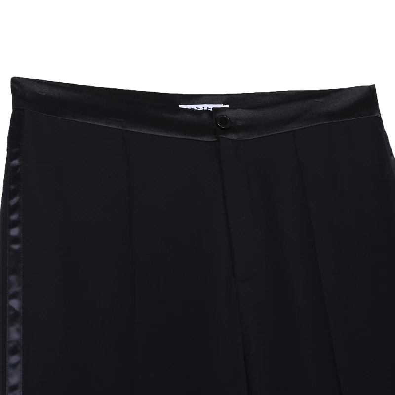 IIXPIN Mens latin dance Pants With Satin Waist And Side Satin Stripe Latin Ballroom Tango Modern Salsa Practice Dance Wear Pants
IIXPIN Mens latin dance Pants With Satin Waist And Side Satin Stripe Latin Ballroom Tango Modern Salsa Practice Dance Wear Pants