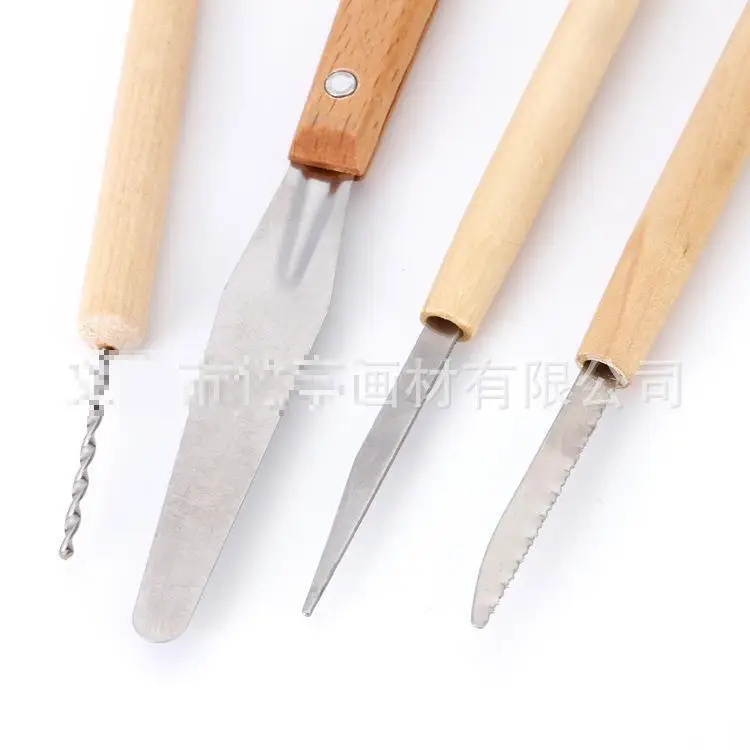 Soft Clay Diy Tools Wood Knives Sets Origin | Канцтовары для офиса и дома