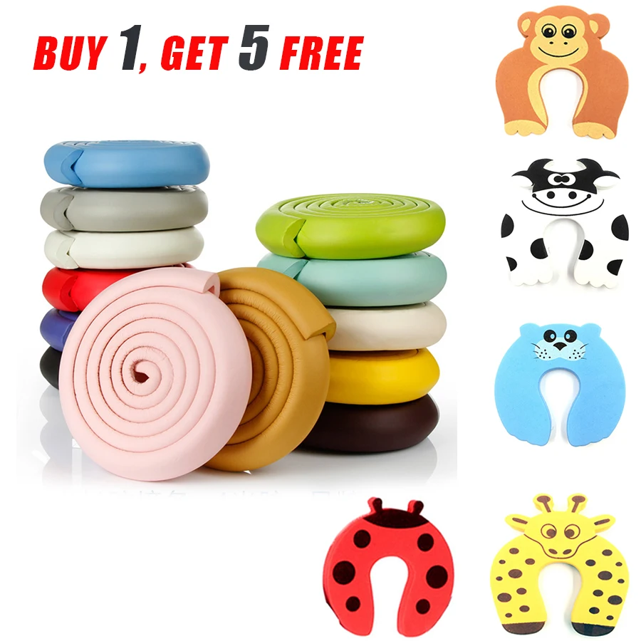 2 Meter Baby Safety Corner Protector With Door Stopper Children Protection Furniture Corners Child Safety Table Corner Protector
2 Meter Baby Safety Corner Protector With Door Stopper Children Protection Furniture Corners Child Safety Table Corner Protector