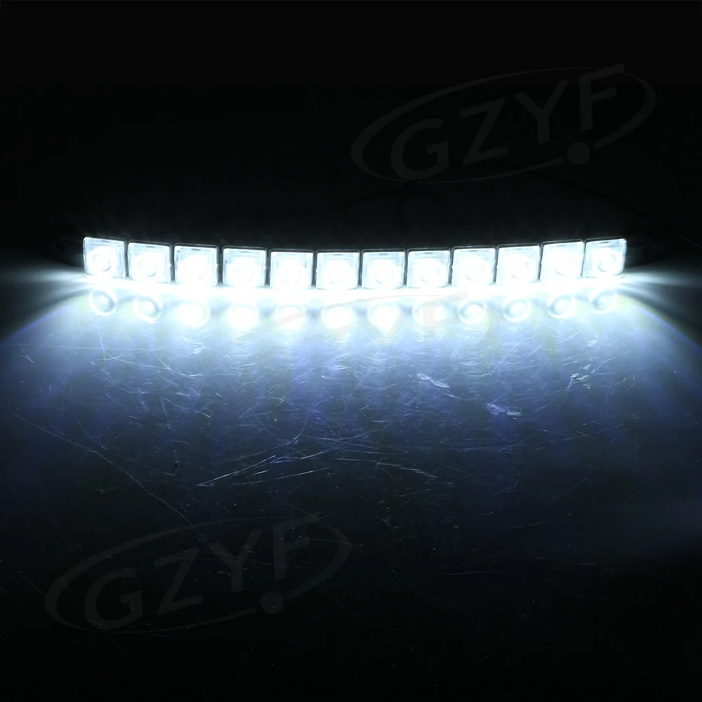 12-LEDs Fog Driving Lights Daytime Running Lamp Indicator White 6000K Super Power Highlight Car Day Lights Accessories
12-LEDs Fog Driving Lights Daytime Running Lamp Indicator White 6000K Super Power Highlight Car Day Lights Accessories