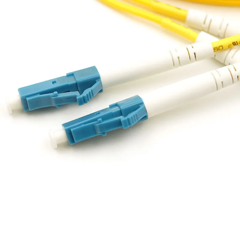 

10pcs LC TO LC PC UPC Fiber Optic patch cord single mode Duplex sm dx 3m meters 3.0mm PVC FTTH Optic Cable
