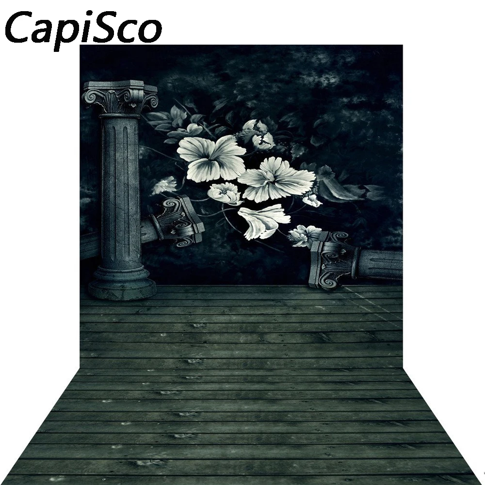 Capisco photography backdrop retro flower wooden floor black brown backdrops background photocall photographic photo studio
Capisco photography backdrop retro flower wooden floor black brown backdrops background photocall photographic photo studio