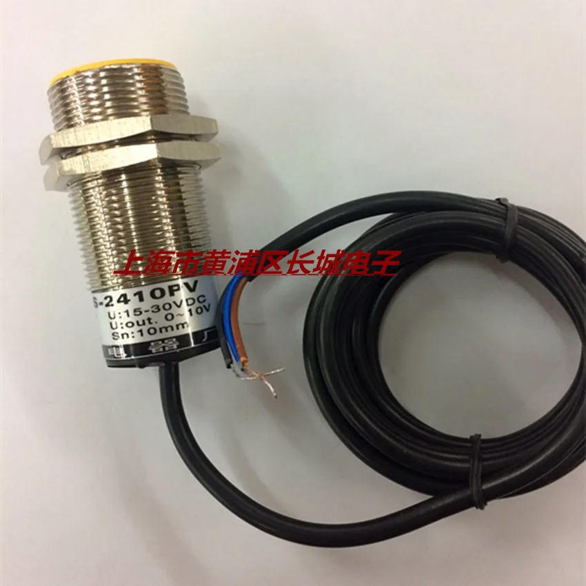 M30 displacement sensor / analog proximity switch IAS-2410PV 0-10V output Distance: 1-10mm
M30 displacement sensor / analog proximity switch IAS-2410PV 0-10V output Distance: 1-10mm