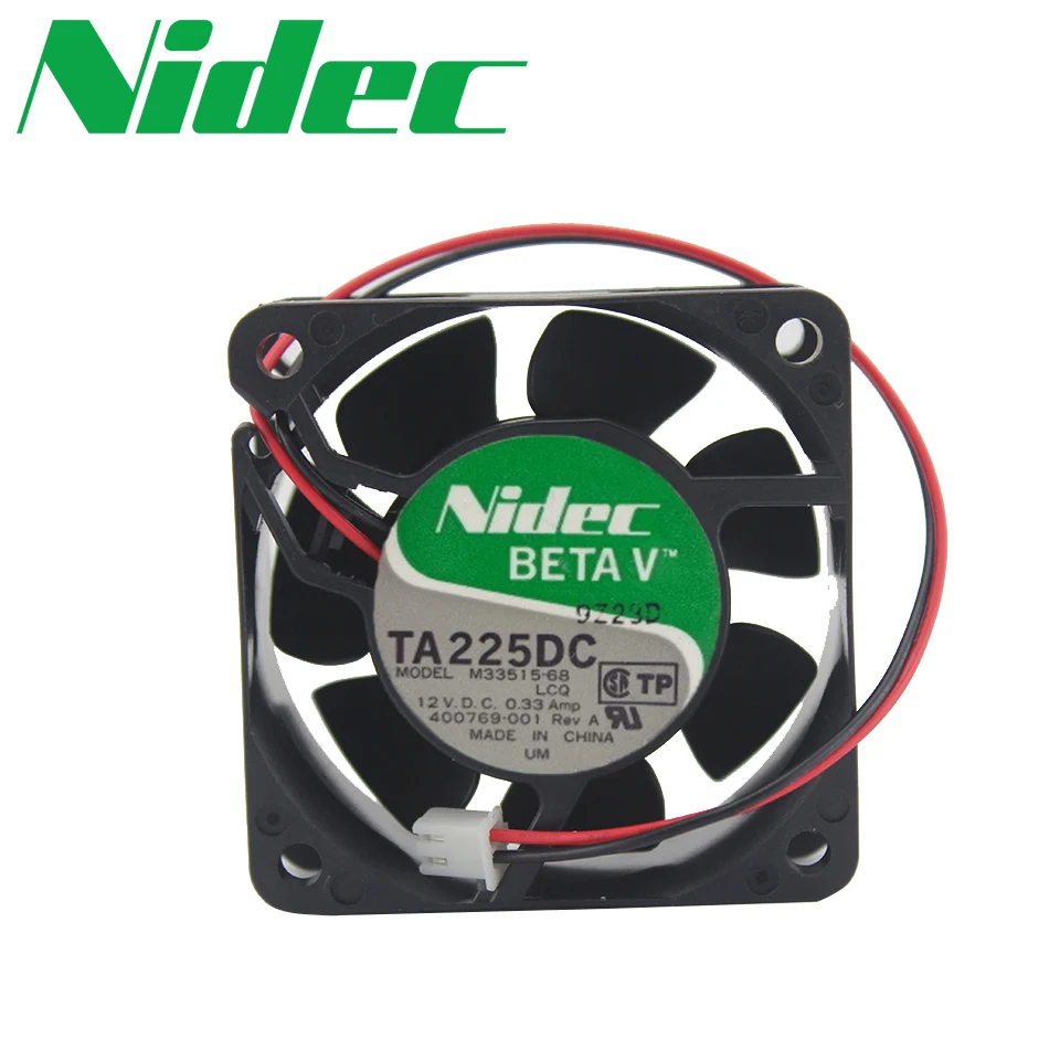Трехпроводный охлаждающий вентилятор для Nikon TA225DC M33515-68 12V 0.33A 60mm 6025 60*60*25mm
Трехпроводный охлаждающий вентилятор для Nikon TA225DC M33515-68 12V 0.33A 60mm 6025 60*60*25mm