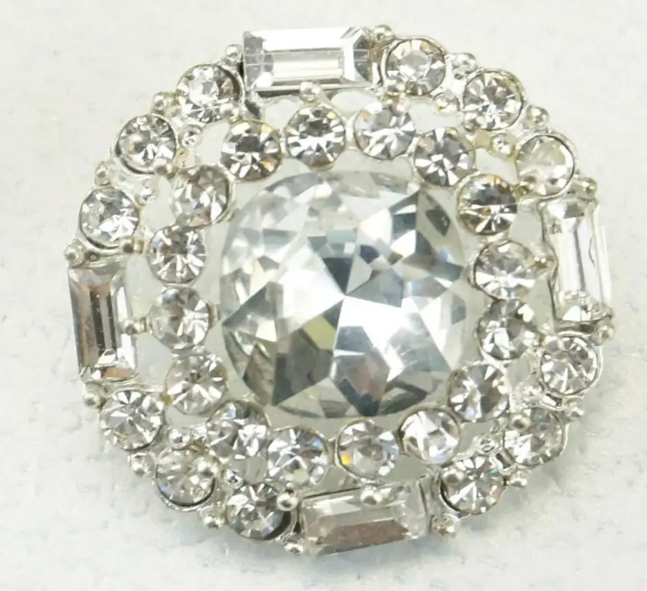 100pcs 23mm Round Crystal Rhinestone Buckle Button With Shank For Shrit Coat Cap Shoes Bag Crafts Sewing
100pcs 23mm Round Crystal Rhinestone Buckle Button With Shank For Shrit Coat Cap Shoes Bag Crafts Sewing