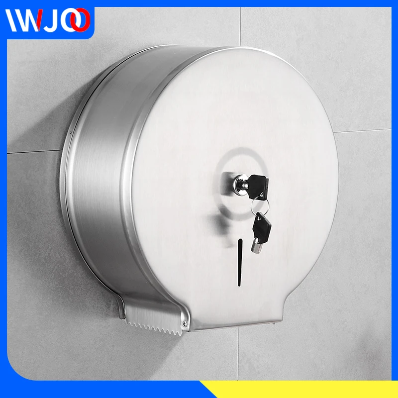 Stainless Steel Toilet Paper Holder Creative Waterproof Hand Paper Towel Dispenser Wall Mounted Bathroom Tissue Roll Paper Box
Stainless Steel Toilet Paper Holder Creative Waterproof Hand Paper Towel Dispenser Wall Mounted Bathroom Tissue Roll Paper Box