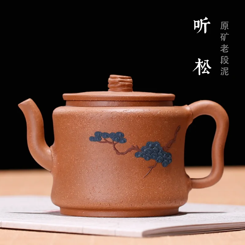 Yixing тетеновая руда, старый раздел Mu Ying, чайник из сосны, подарок, оптовая продажа, чайник из фиолетового песка, ручная работа Qiantaofeng
Yixing тетеновая руда, старый раздел Mu Ying, чайник из сосны, подарок, оптовая продажа, чайник из фиолетового песка, ручная работа Qiantaofeng