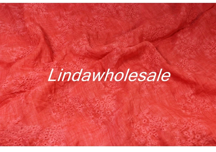Sewing materials, linen embroidered fabric, orange linen fabric for clothing,140CM*50CM/PCS
Sewing materials, linen embroidered fabric, orange linen fabric for clothing,140CM*50CM/PCS