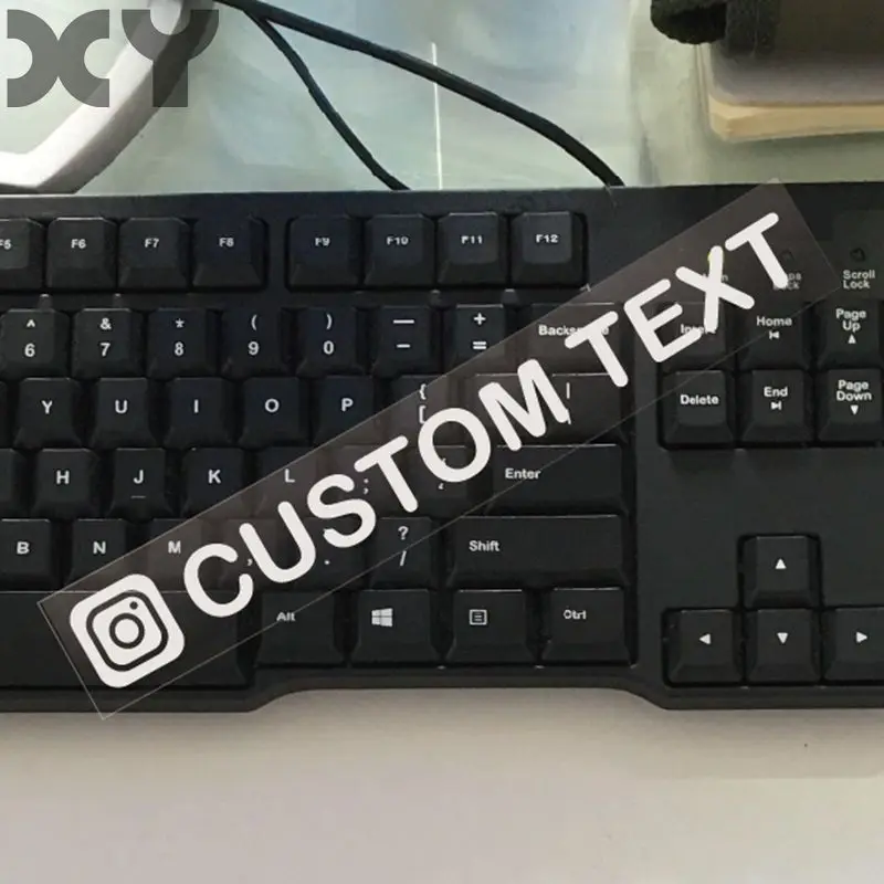 XY Personalized Custom Text For Instagram Username Waterproof Car and Motorcycle Sticker Bumper Sticker Drop Shipping
XY Personalized Custom Text For Instagram Username Waterproof Car and Motorcycle Sticker Bumper Sticker Drop Shipping