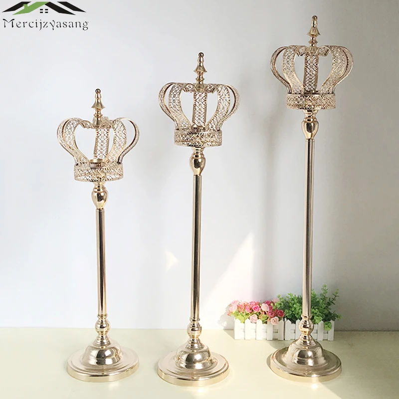 3PCS Metal Candle Holders Candelabra Table Centerpiece Flower Vase Crown Candelabrum Stand Pillar Candlestick For Wedding G05102
3PCS Metal Candle Holders Candelabra Table Centerpiece Flower Vase Crown Candelabrum Stand Pillar Candlestick For Wedding G05102